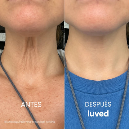 Crema para el cuello Antiedad  Luved® Tonifica y Reafirma
