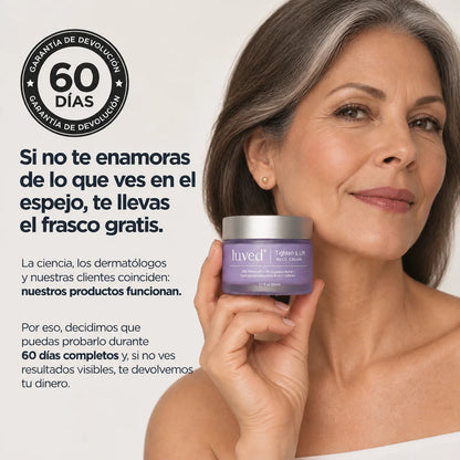 Crema para el cuello Antiedad  Luved® Tonifica y Reafirma