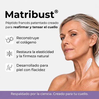 Crema para el cuello Antiedad  Luved® Tonifica y Reafirma